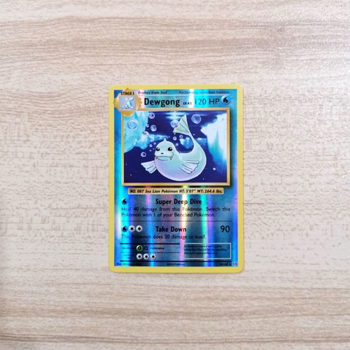 Pokémon Dewgong Evolutions 2016 Reverse Holo Rare card near mint