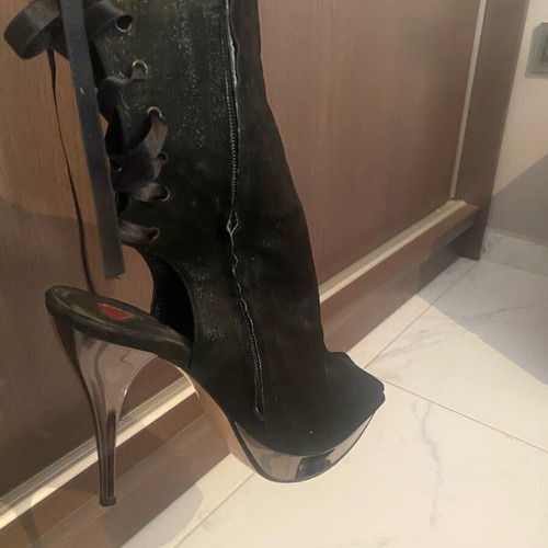 Artisti Romani black sandal boot style new, size 39