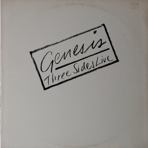 Genesis Three Sides Live vinyl album used, rock