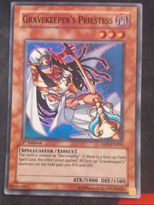 Gravekeeper's Priestess 1st Edition nm condition