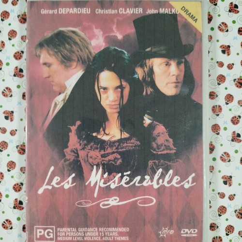 Les Miserables DVD used with Greek subtitles