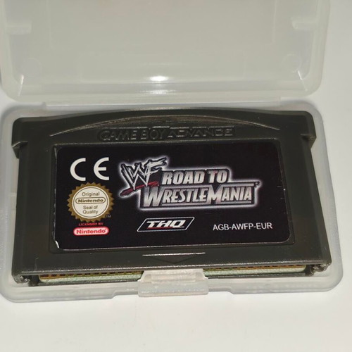 Nintendo GBA WWF Road To Wrestle Mania cartridge like new