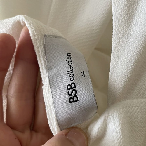 BSB Jumpsuit like new, white, size XXL