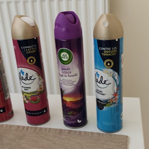 Room spray aerosols 300ml by Glade and Air Wick new