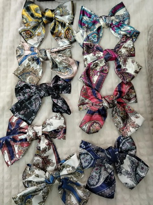 Paisley hair bows new in various designs