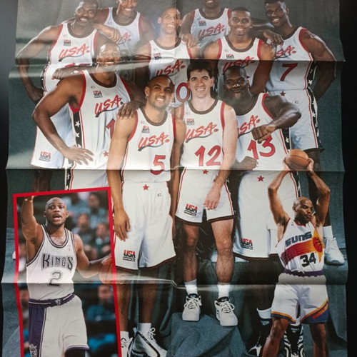 Usa Dream Team II giant poster like new