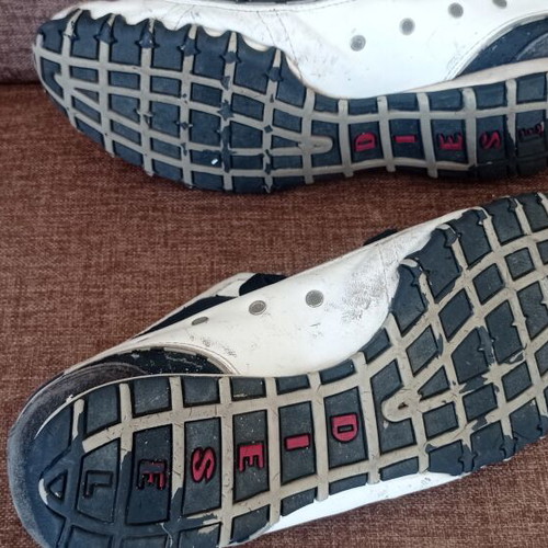 Diesel men's shoes used, size 42, white and blue