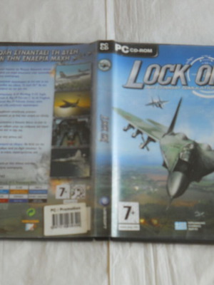 Lock On Air Combat Simulation PC CD-rom used