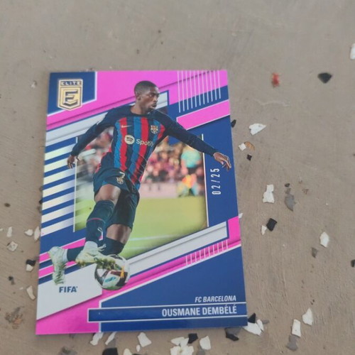 Ousmane Dembélé FC Barcelona football card 2/25
