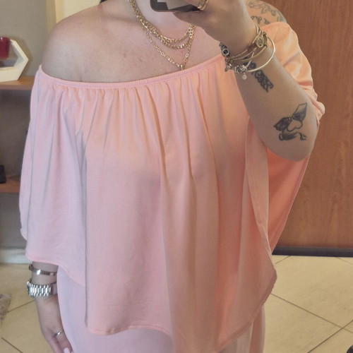 Dress new, pink, size XL 42 14