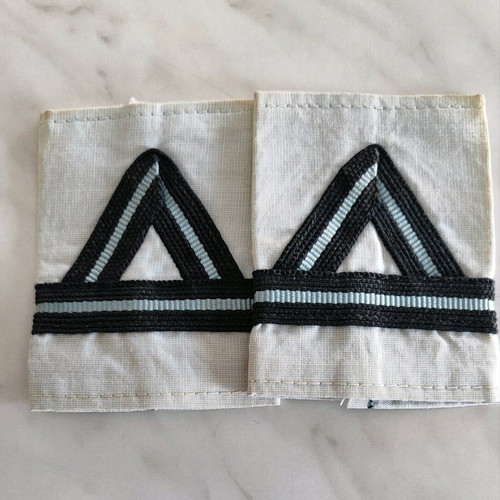 Military Air Force Sergeant Epaulet Gallons used, 2 pairs (4 pcs)