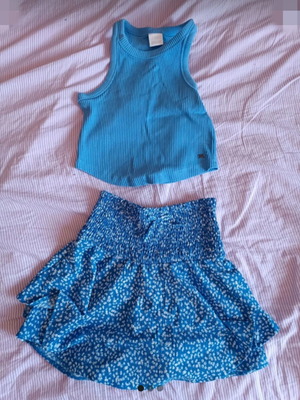 Zara set with sleeveless top and skirt for 11-12 years old