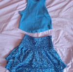 Zara set with sleeveless top and skirt for 11-12 years old