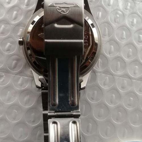 Falcon wristwatch men's like new, silver and black