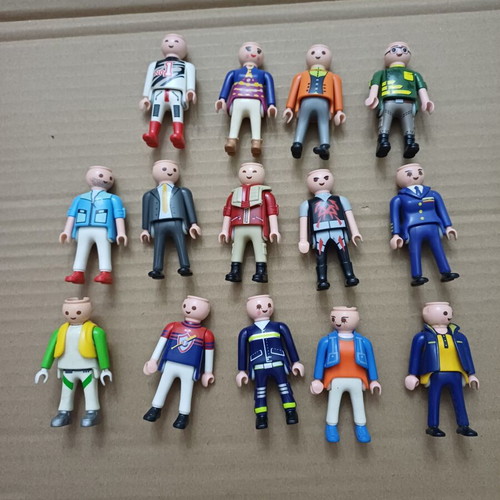 Playmobil figures used, pack of 14 spare parts