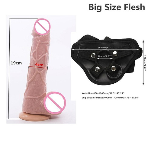 Strap On Harness with Large Penis Unisex