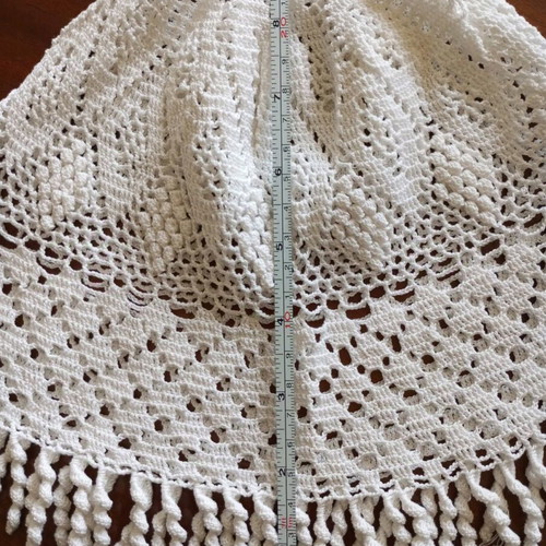 Set of 2 handmade knitted lampshades new