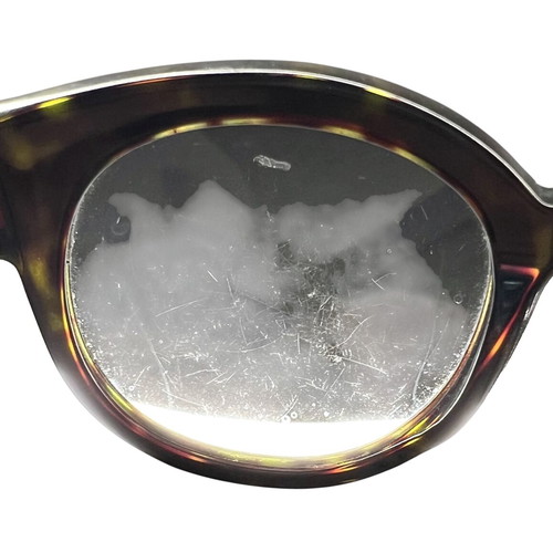 Dsquared2 round sunglasses, brown frame