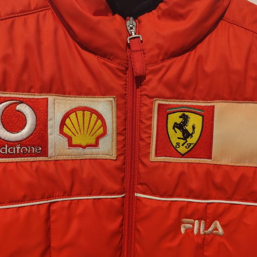 Ferrari vest 2002-2004, like new, size S, red, Fila