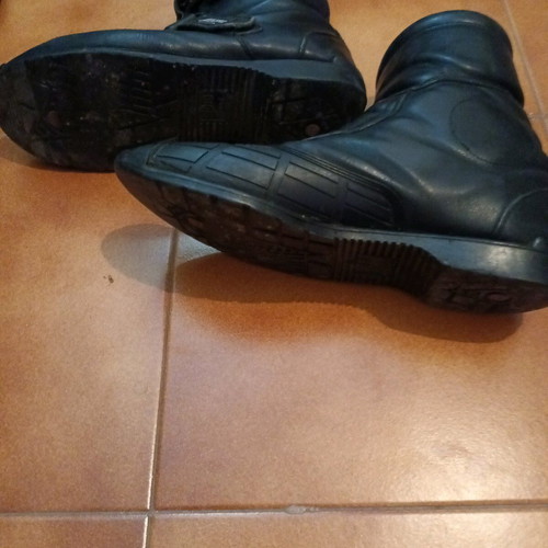 Miami waterproof motorcycle boots used, size 45