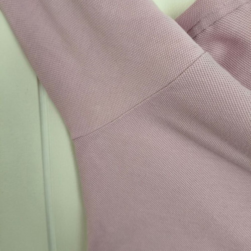 Lacoste men's long sleeve polo shirt, pink powder, XXL