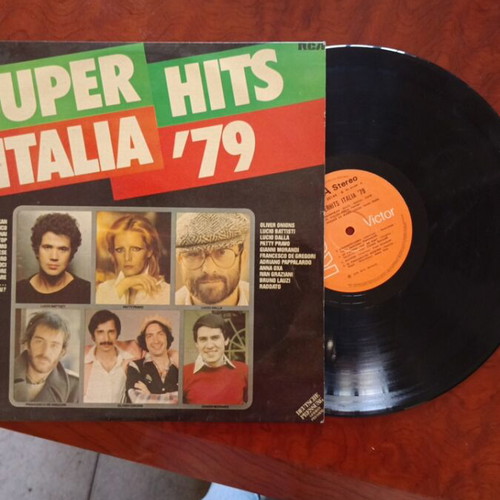 Super Hits Italia '79 vinyl record, used, excellent condition