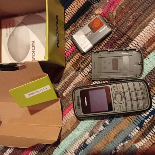 Nokia 1208 phone used, excellent condition