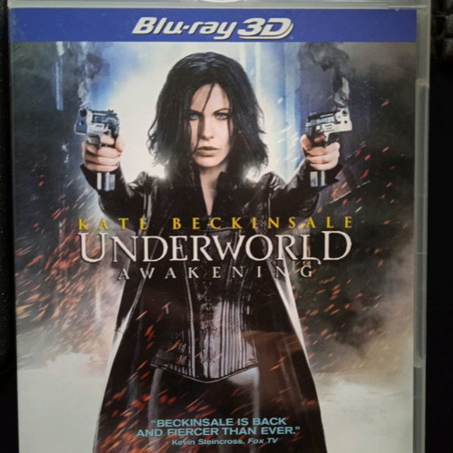 Underworld Awakening Blu-ray 3D new with subtitles