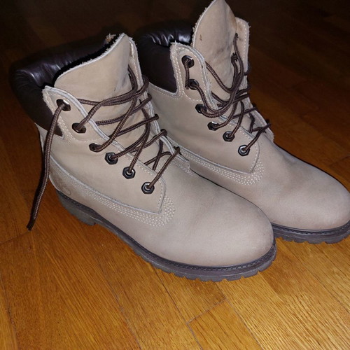 Timberland boots used, beige, size 37, lightly worn