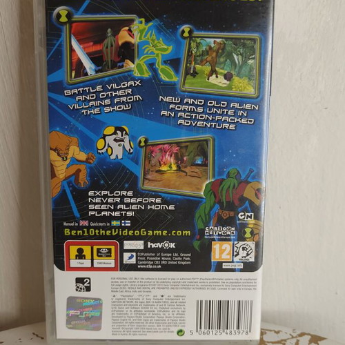 Ben 10 Alien Force Vilgax Attacks PSP game