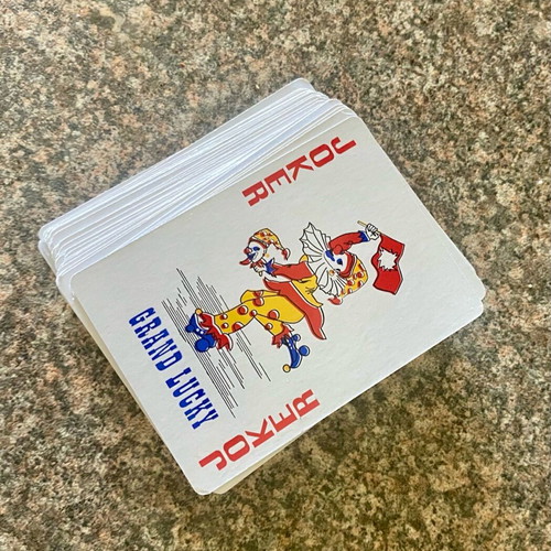 Plastic playing cards like new, water resistant