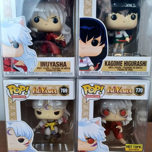 Funko Pop Animation InuYasha 1st Wave set like new