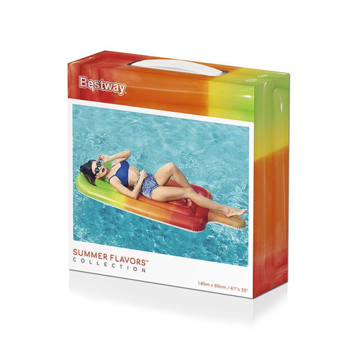 Children's inflatable beach mattress 185 cm new