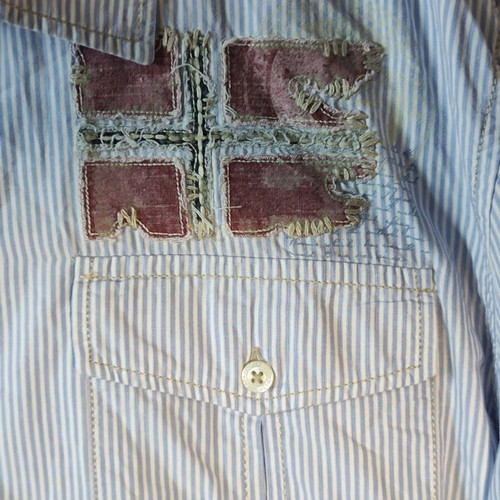 Napapijri Maritime Shipping Heritage Expedition XXL men's long sleeve shirt