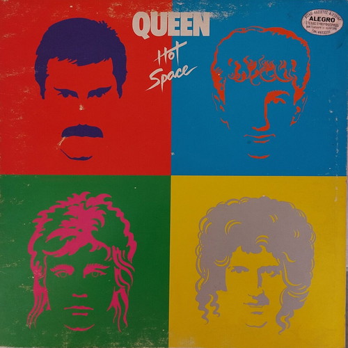 Queen Hot Space LP like new, rock