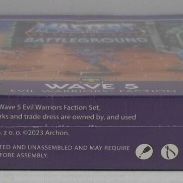 MOTU Battleground Evil Warriors Faction Wave 5 sealed set