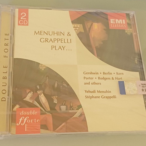 Menuhin & Grappelli Play 2CD jazz new