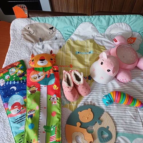 Fisher-Price Baby Playset and Activity Mat like new