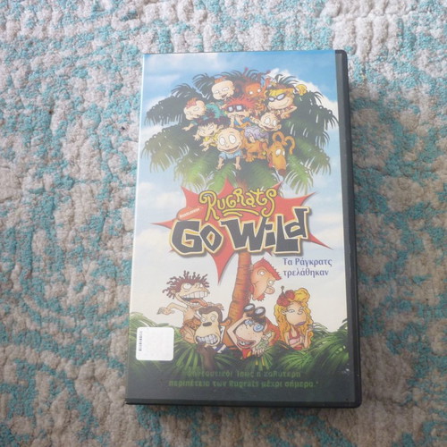 Rugrats Go Wild VHS used, dubbed in Greek