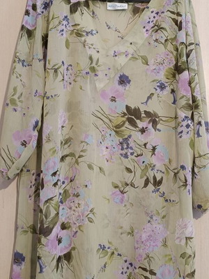 Риза Ulla Popken употребявана, многоцветна, размер XXL