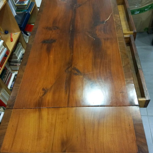 Regency Mahogany Console Table like new with extensions and drawers