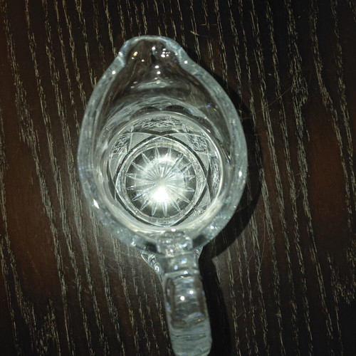 Crystal pitcher height 15cm new