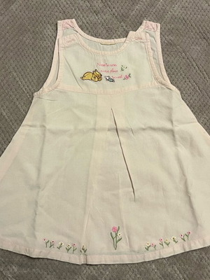 Pink confetti dress size 12 months like new
