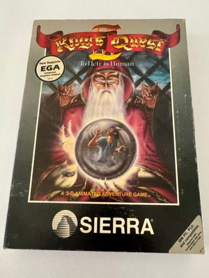 PC Kings Quest III: To Heir is Human Big Box μεταχειρισμένο