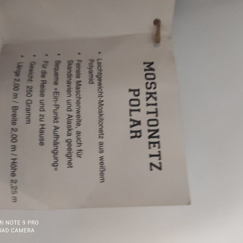 Mosquito net Brettschneider new for indoor and outdoor use