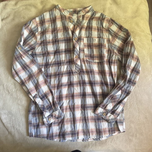 Boys shirt plaid pattern Zara kids 9-10 years like new