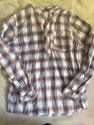 Boys shirt plaid pattern Zara kids 9-10 years like new