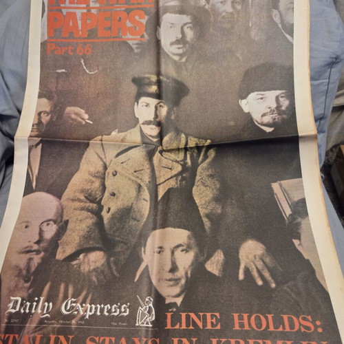The War Papers part 66 used, WW2 newspaper