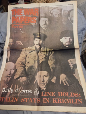 The War Papers part 66 used, WW2 newspaper