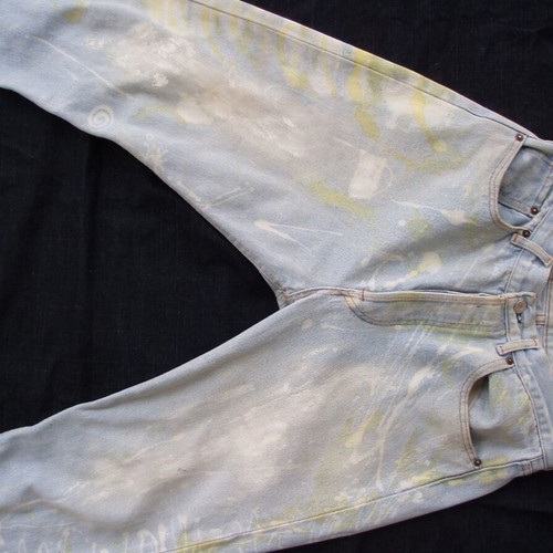 Levi's jeans dyed denim pants like new, size M